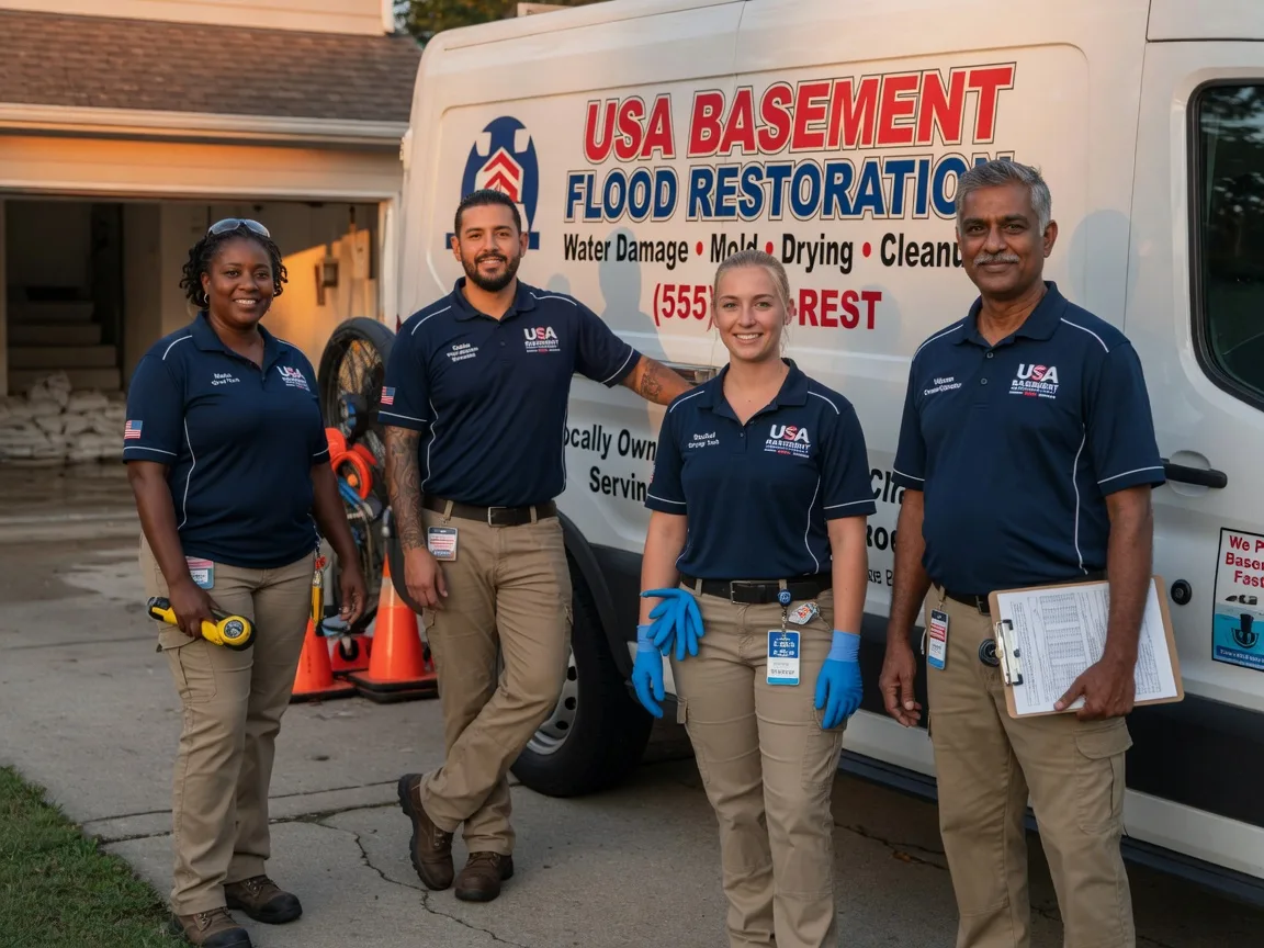 Basement Flood Cleanup company in Brooksville, MS